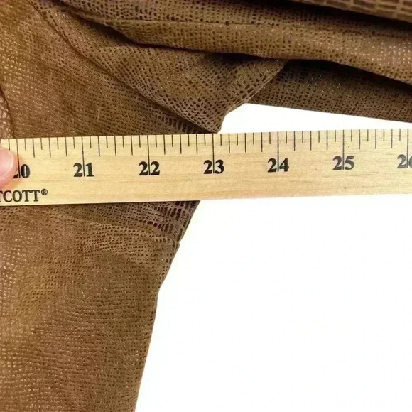 Erin London Brown Full Zip Jacket | Size XL - Picture 8 of 9